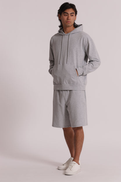 FELPA BASIC CON CAPPUCCIO