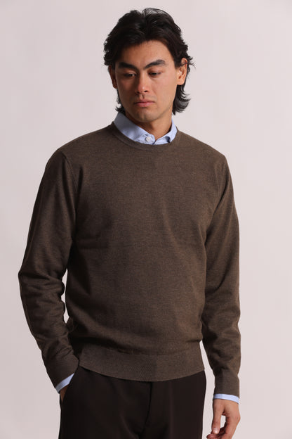 MAGLIA GIROCOLLO MANO CASHMERE