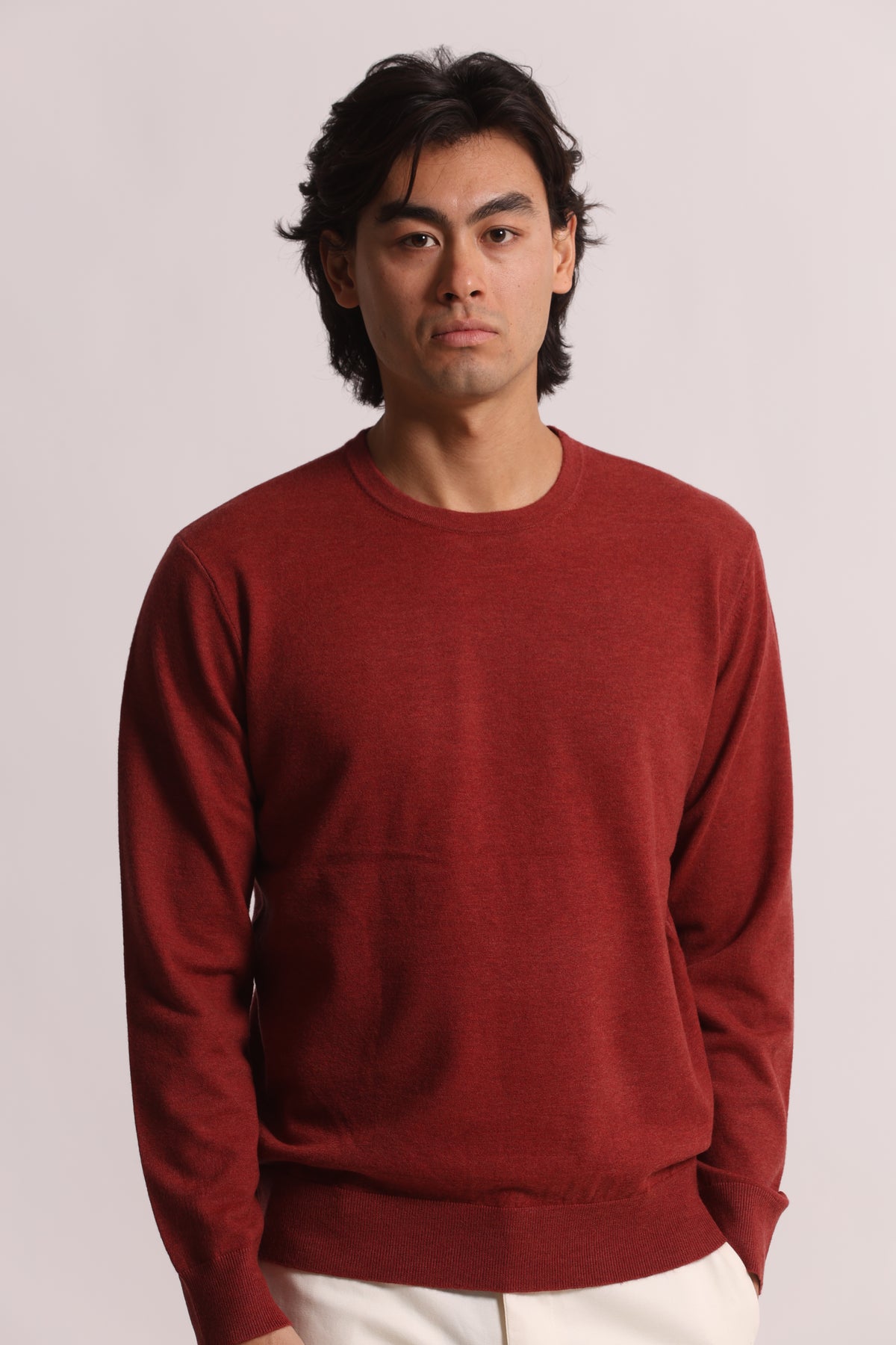 MAGLIA GIROCOLLO MANO CASHMERE