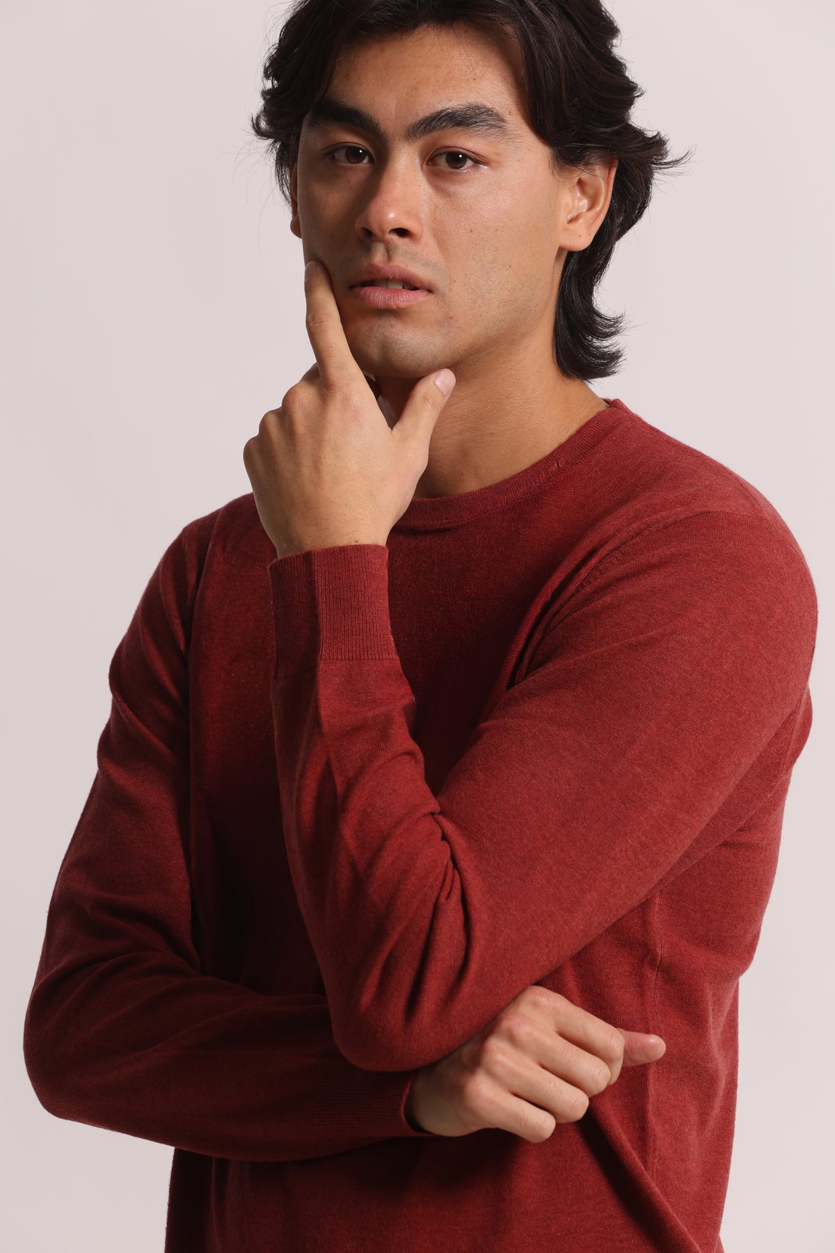 MAGLIA GIROCOLLO MANO CASHMERE