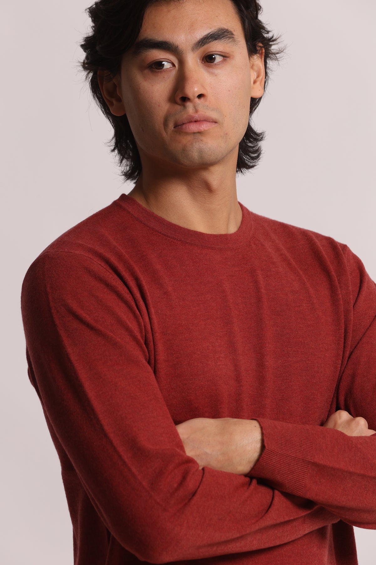 MAGLIA GIROCOLLO MANO CASHMERE