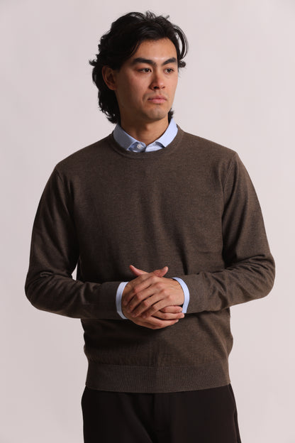 MAGLIA GIROCOLLO MANO CASHMERE