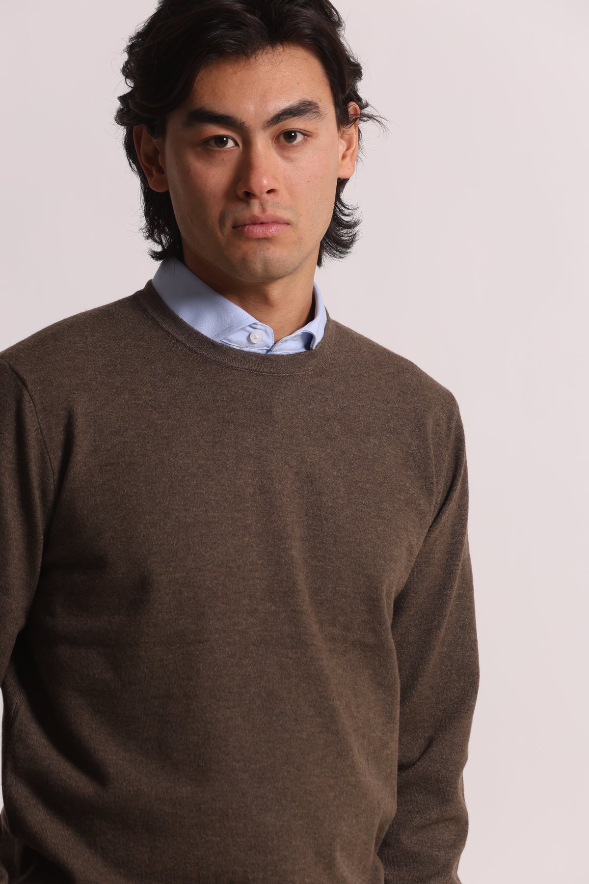 MAGLIA GIROCOLLO MANO CASHMERE