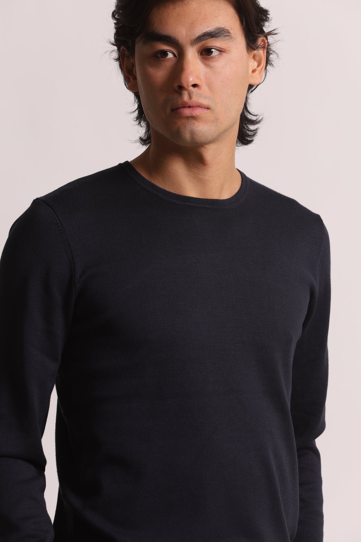 MAGLIA GIROCOLLO MANO CASHMERE