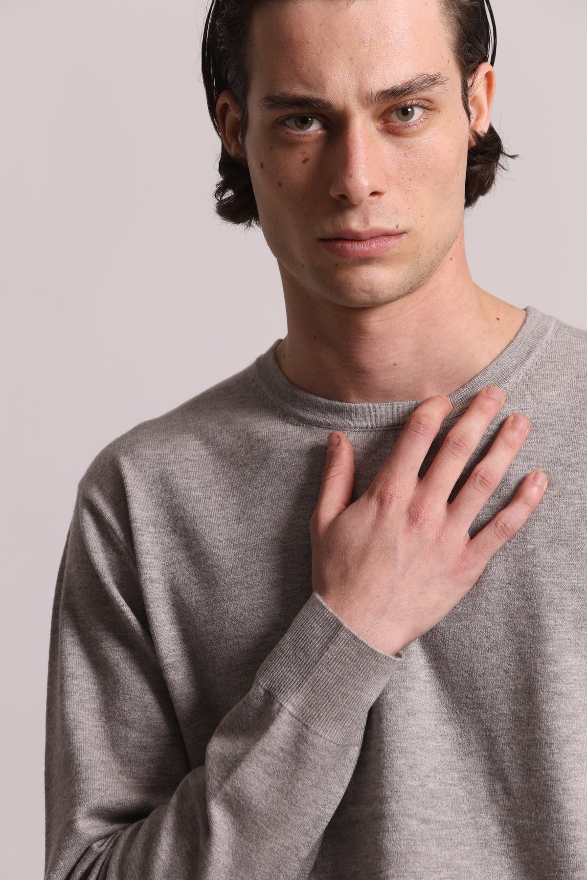 MAGLIA GIROCOLLO MANO CASHMERE