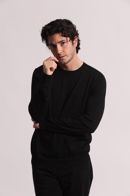 MAGLIA GIROCOLLO IN VISCOSA