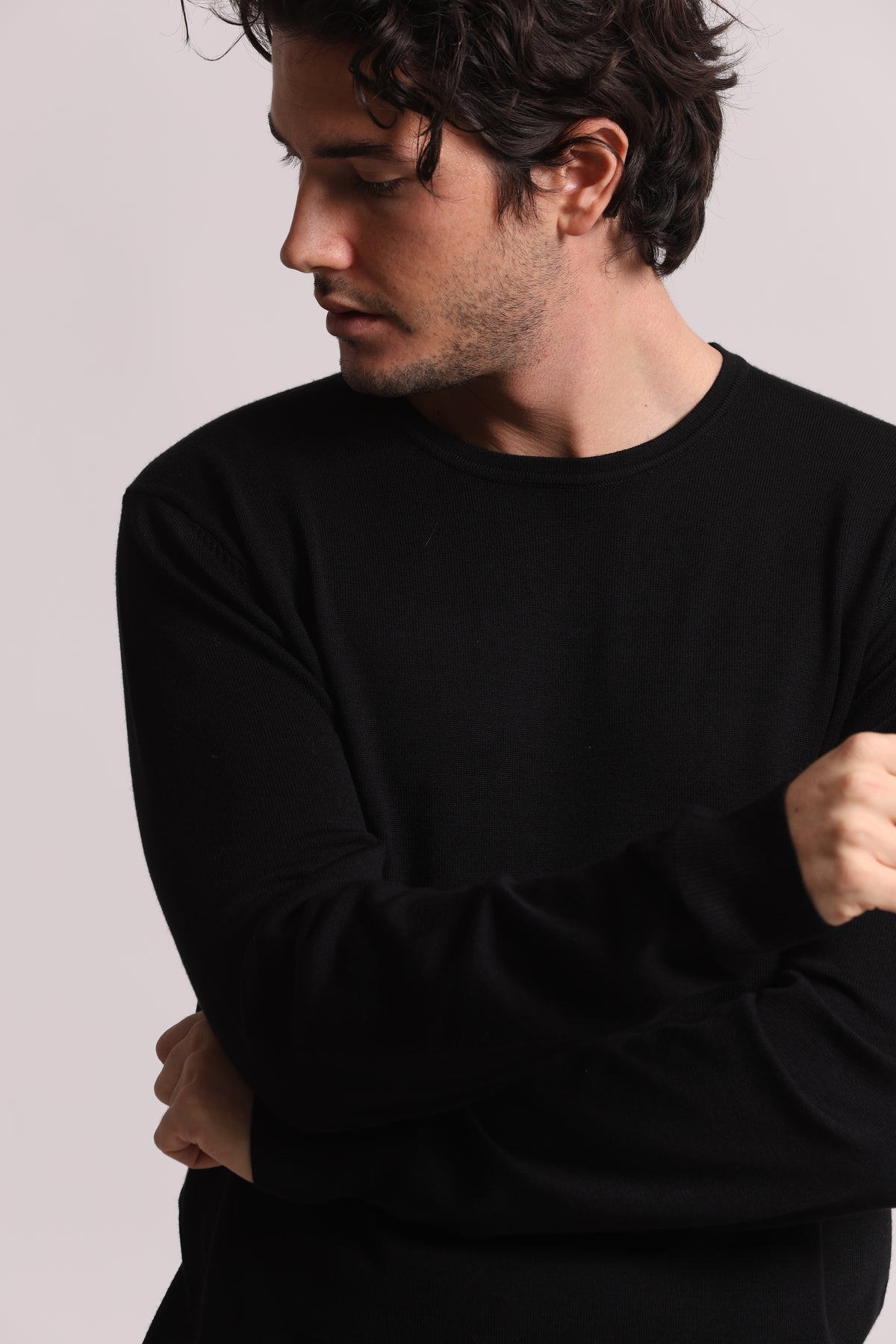MAGLIA GIROCOLLO IN VISCOSA