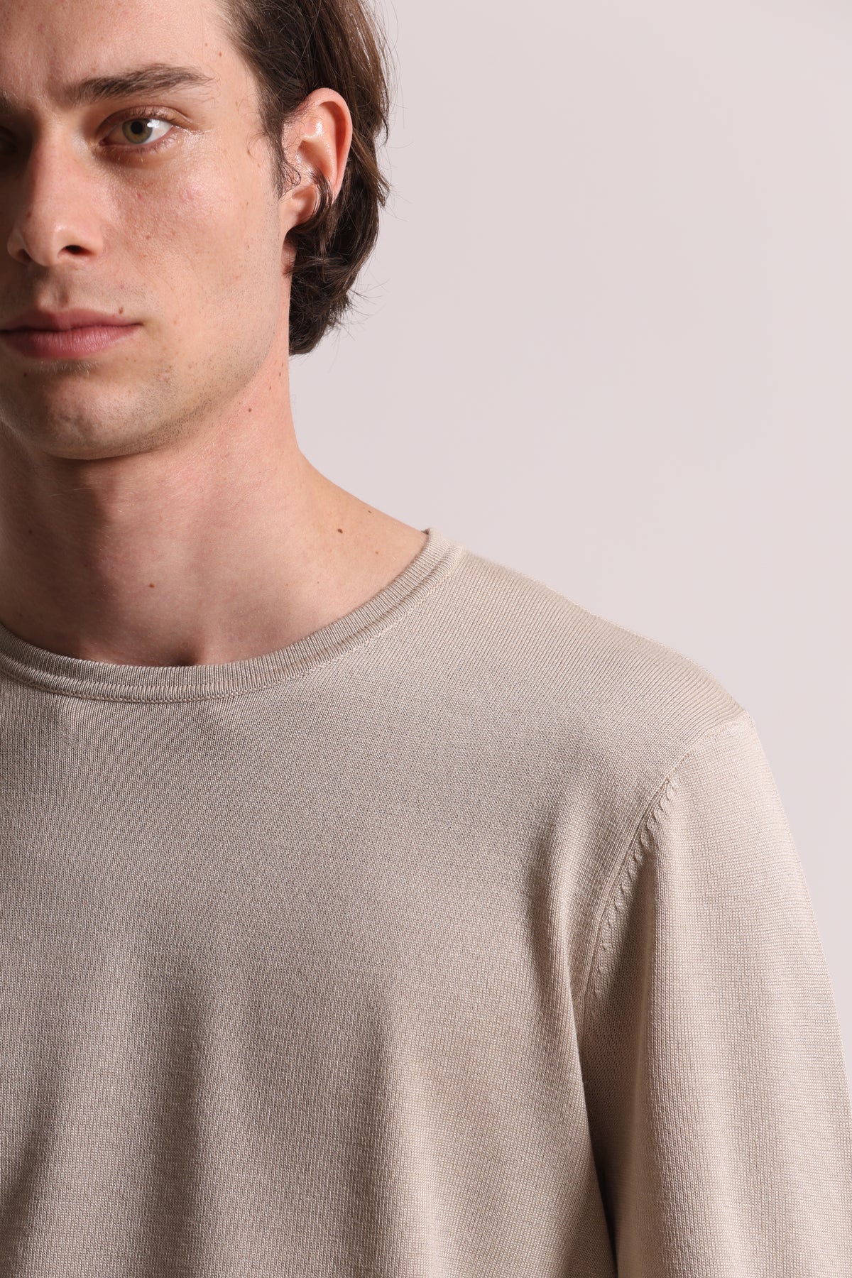MAGLIA GIROCOLLO IN VISCOSA