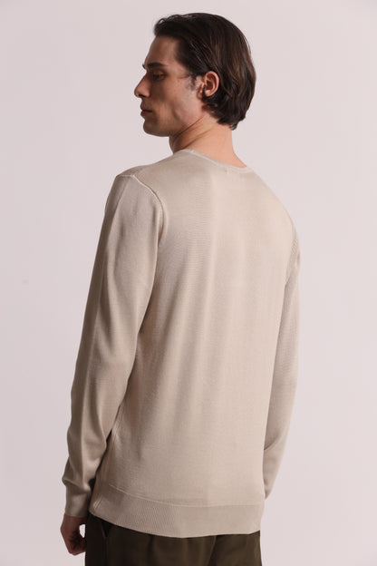 MAGLIA GIROCOLLO IN VISCOSA