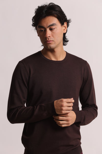 MAGLIA GIROCOLLO IN VISCOSA