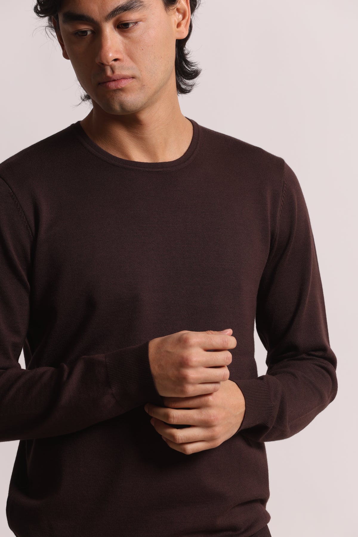 MAGLIA GIROCOLLO IN VISCOSA