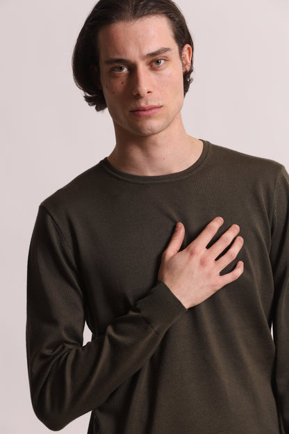MAGLIA GIROCOLLO IN VISCOSA