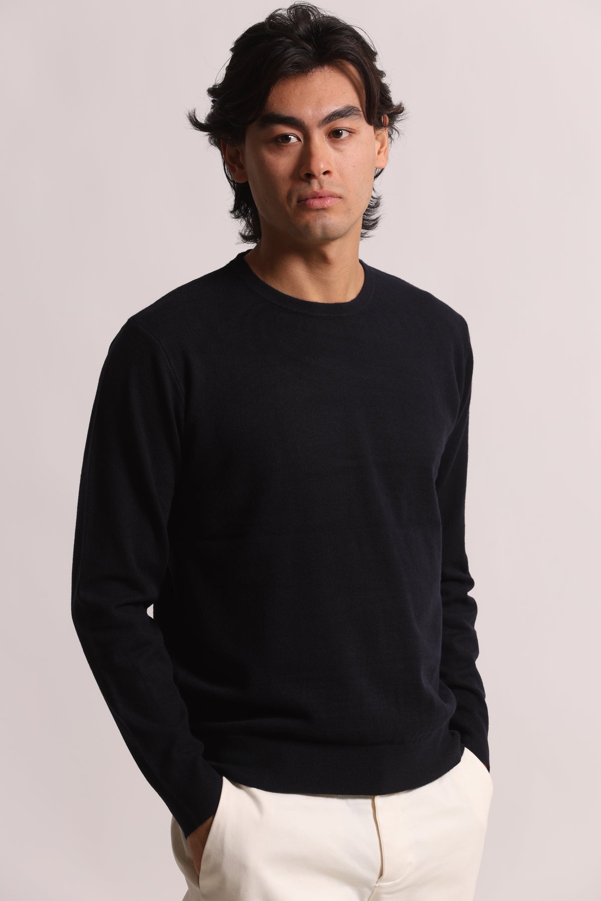 MAGLIA GIROCOLLO IN VISCOSA
