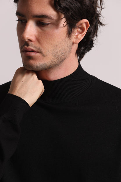 MAGLIA MEZZO COLLO IN VISCOSA