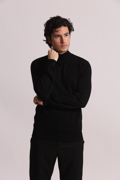 MAGLIA MEZZO COLLO IN VISCOSA