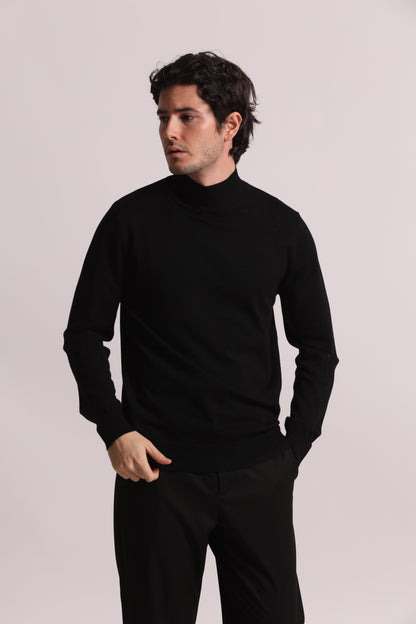 MAGLIA MEZZO COLLO IN VISCOSA