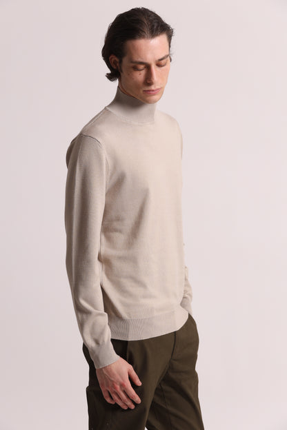 MAGLIA MEZZO COLLO IN VISCOSA