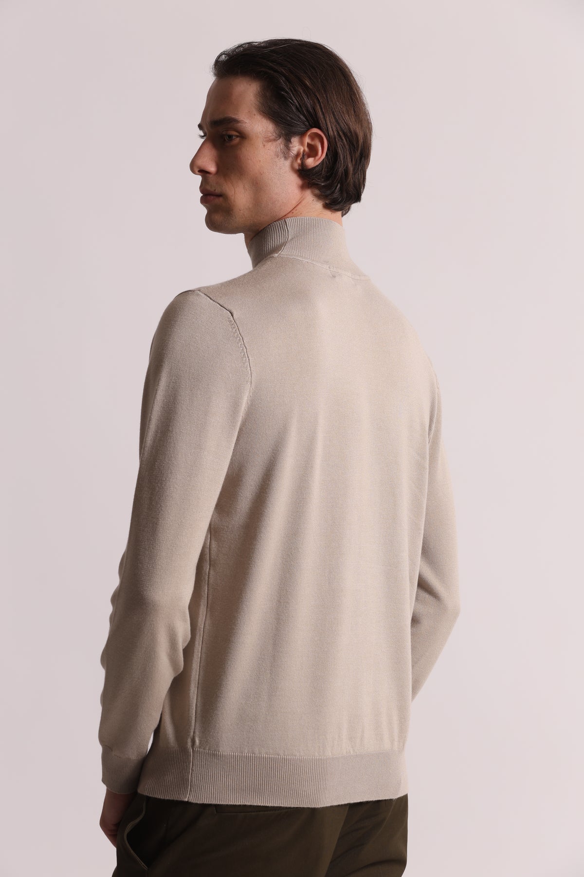 MAGLIA MEZZO COLLO IN VISCOSA