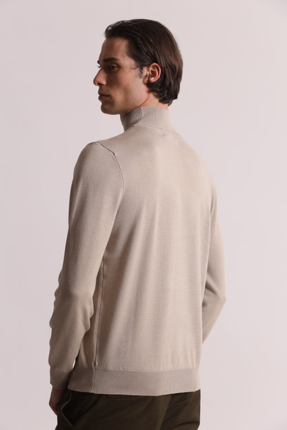 MAGLIA MEZZO COLLO IN VISCOSA
