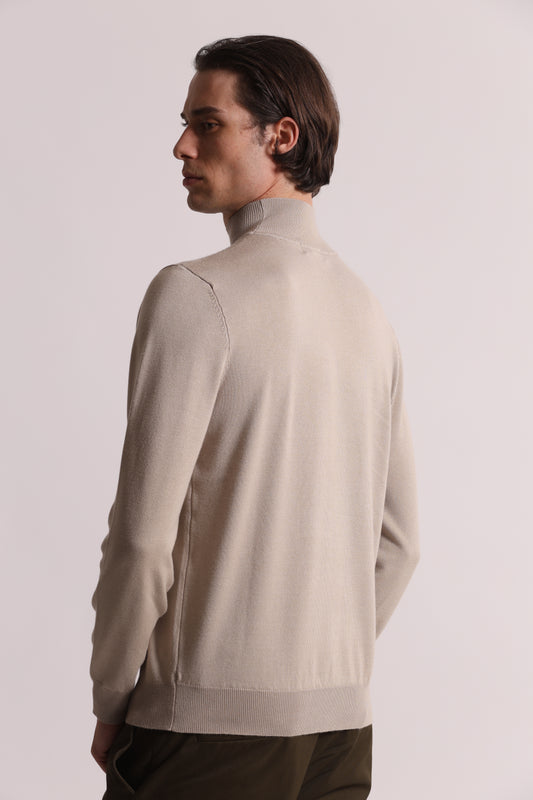 MAGLIA MEZZO COLLO IN VISCOSA