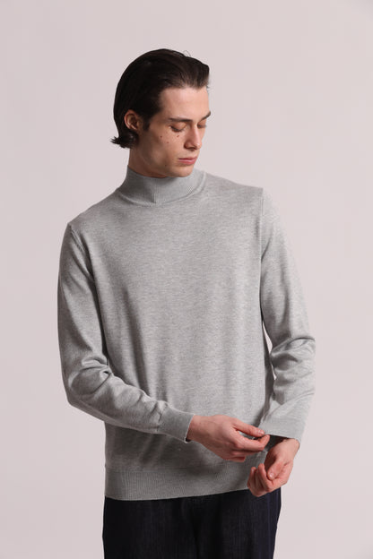 MAGLIA MEZZO COLLO IN VISCOSA