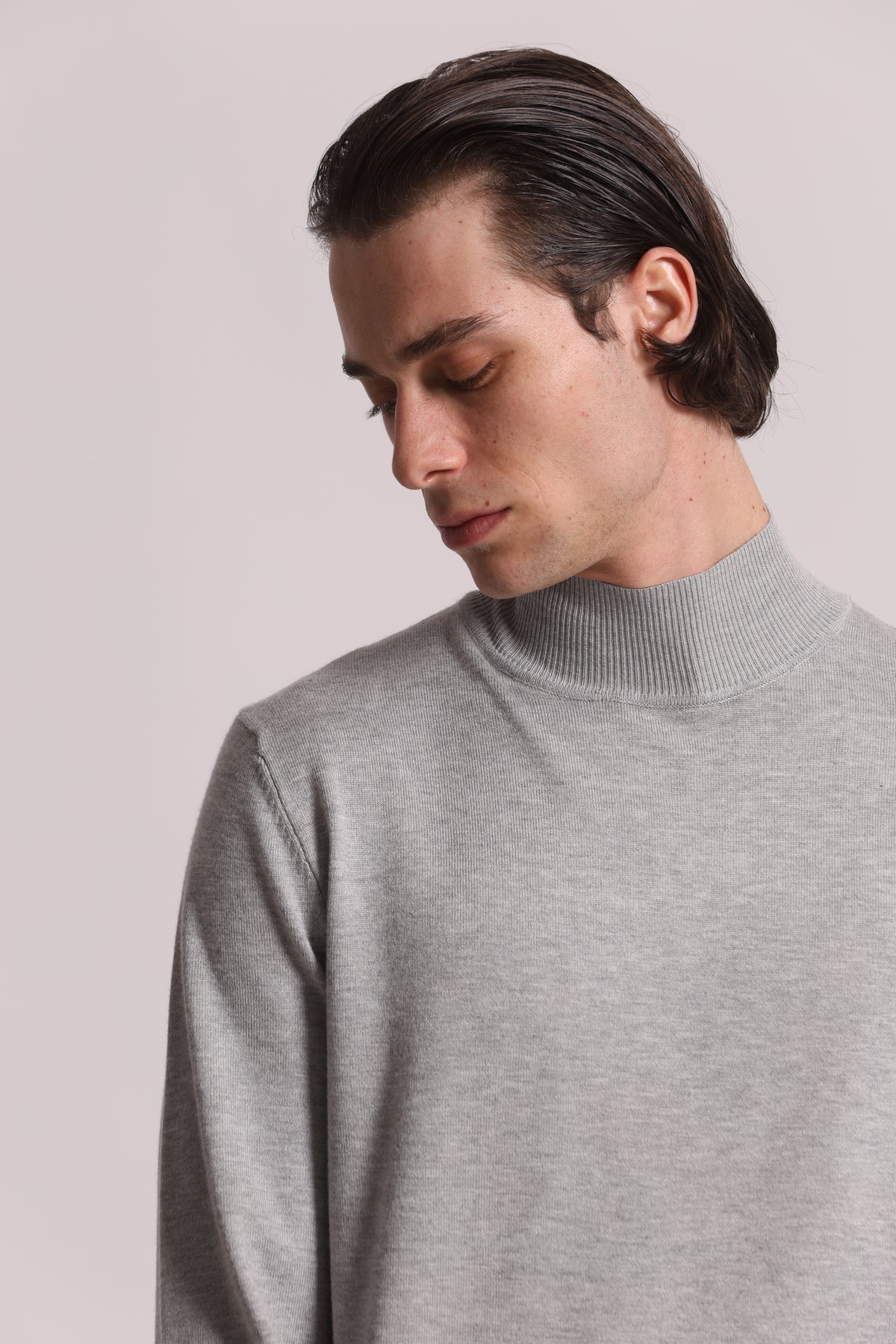 MAGLIA MEZZO COLLO IN VISCOSA