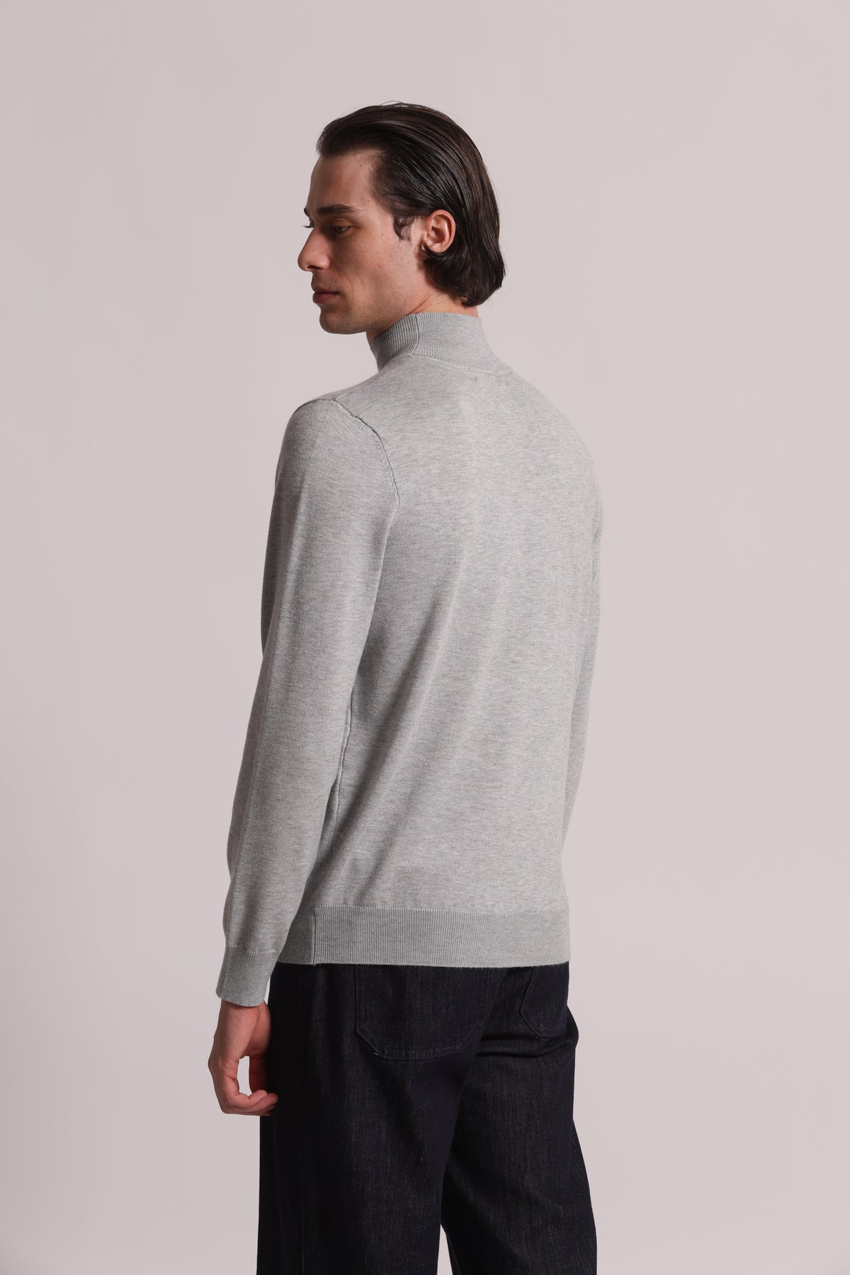 MAGLIA MEZZO COLLO IN VISCOSA