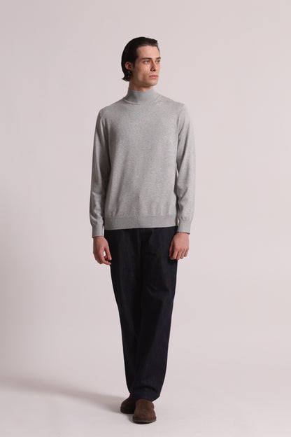 MAGLIA MEZZO COLLO IN VISCOSA