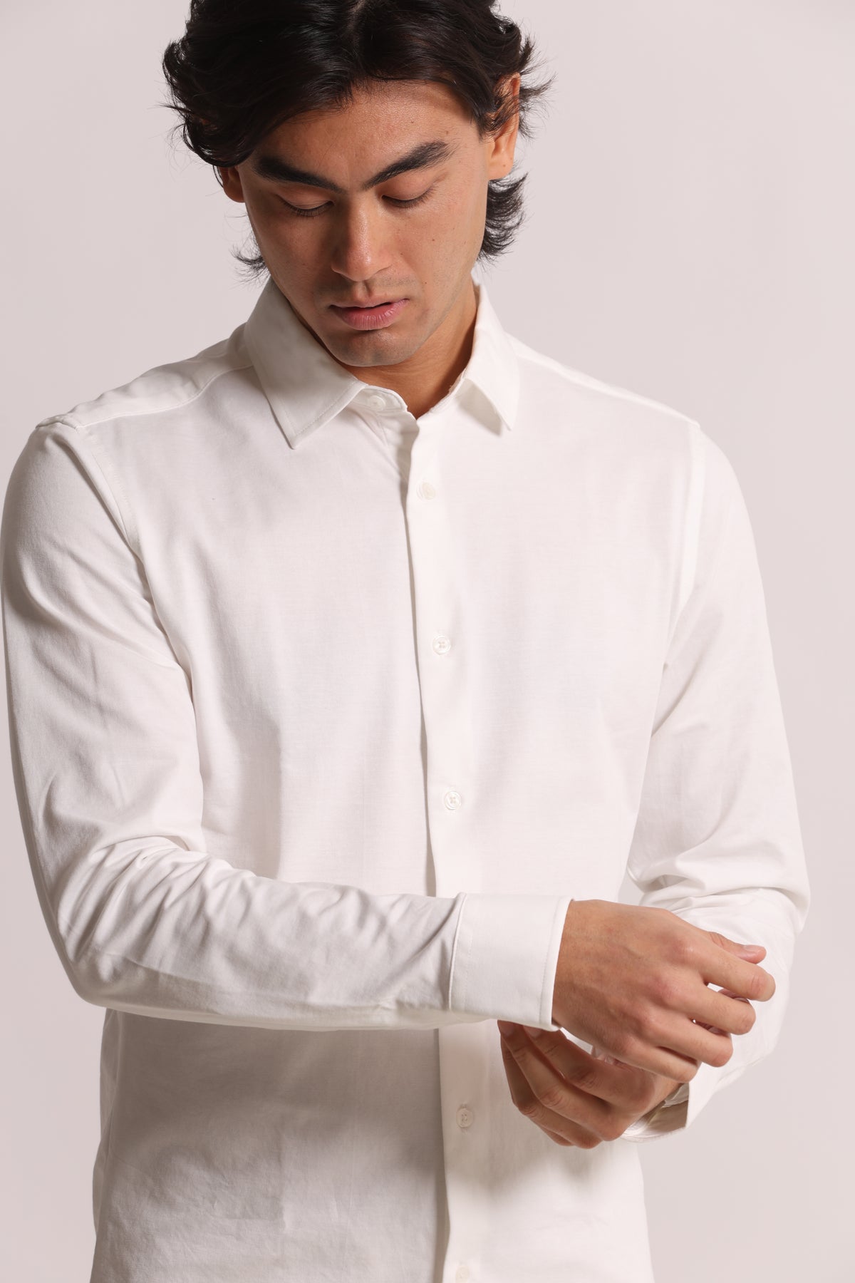 CAMICIA IN COTONE JERSEY