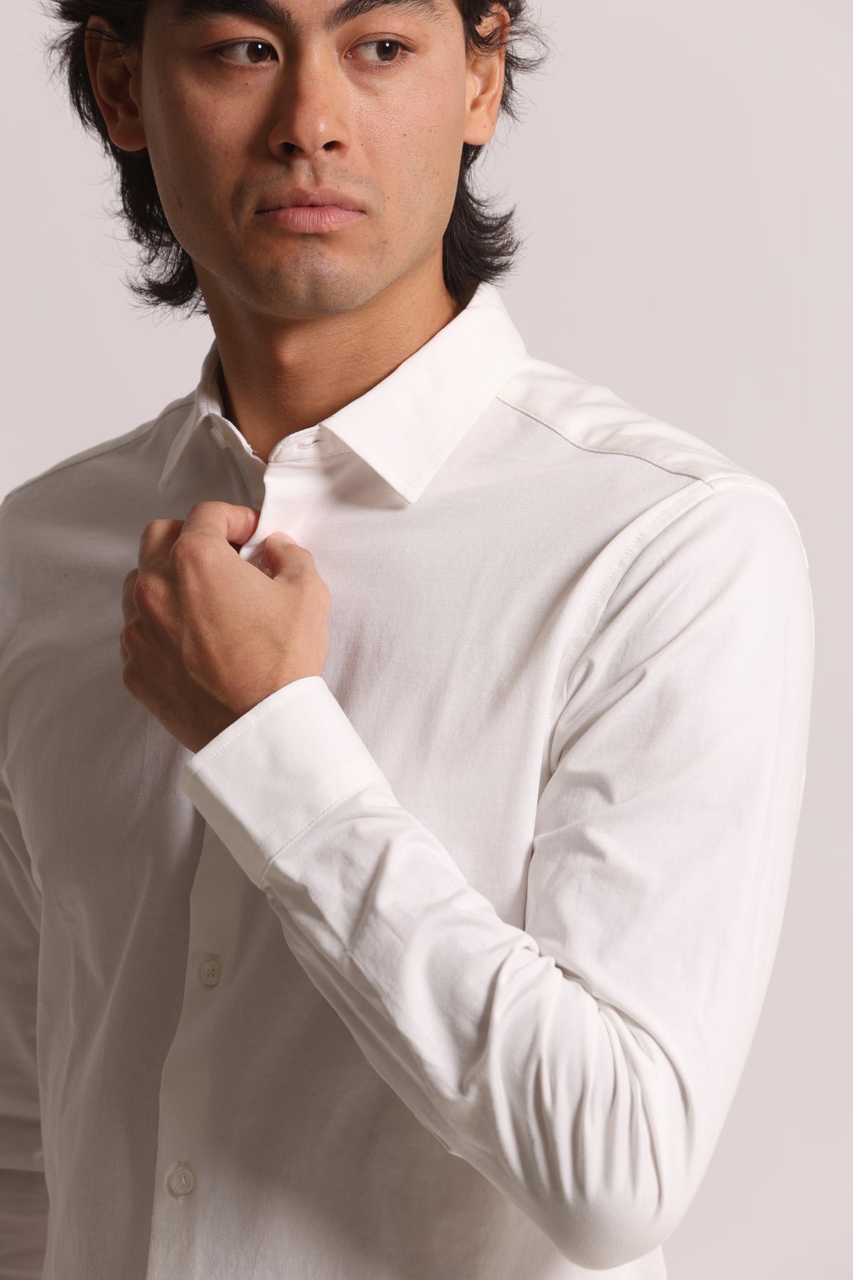 CAMICIA IN COTONE JERSEY