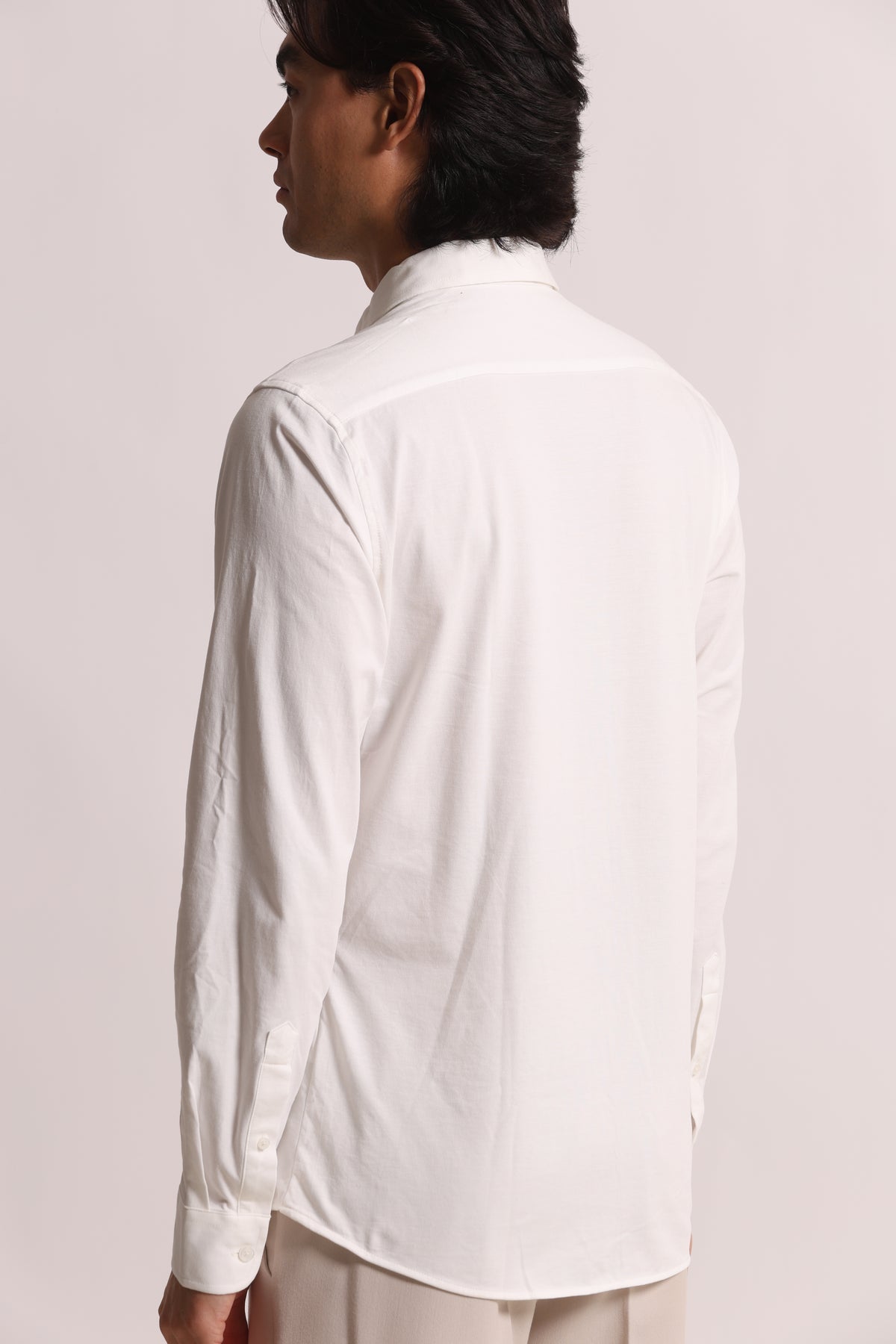 CAMICIA IN COTONE JERSEY