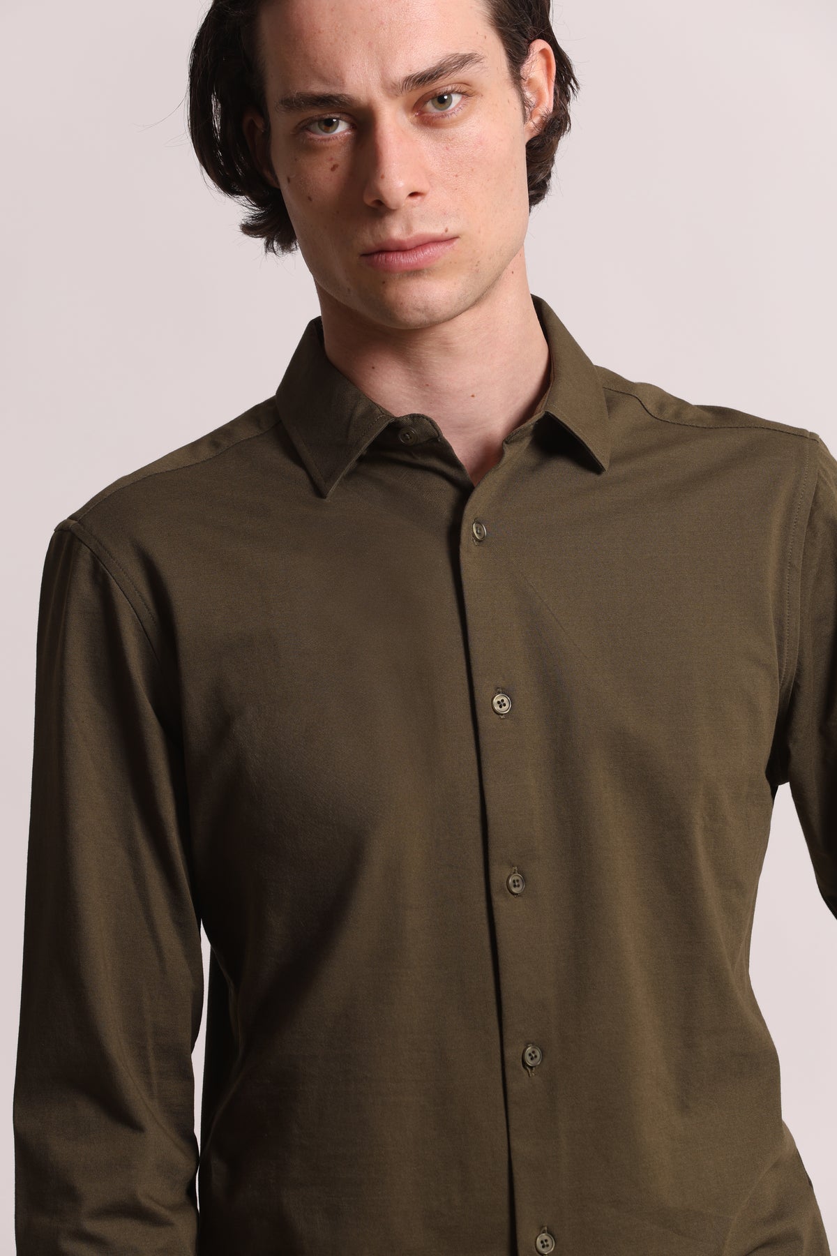 CAMICIA IN COTONE JERSEY