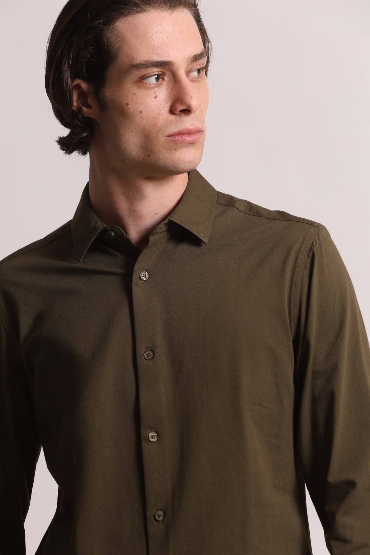 CAMICIA IN COTONE JERSEY