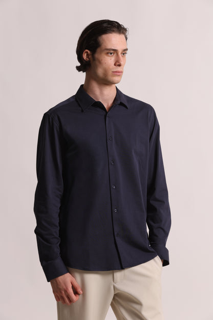 CAMICIA IN COTONE JERSEY