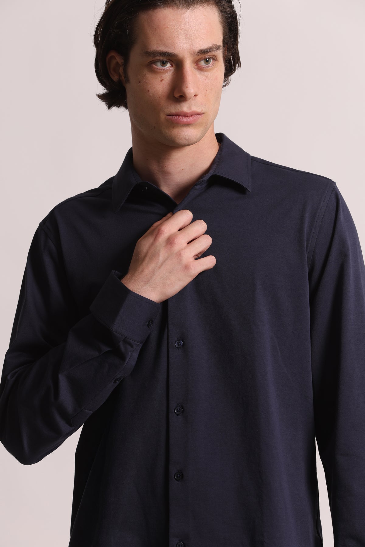CAMICIA IN COTONE JERSEY