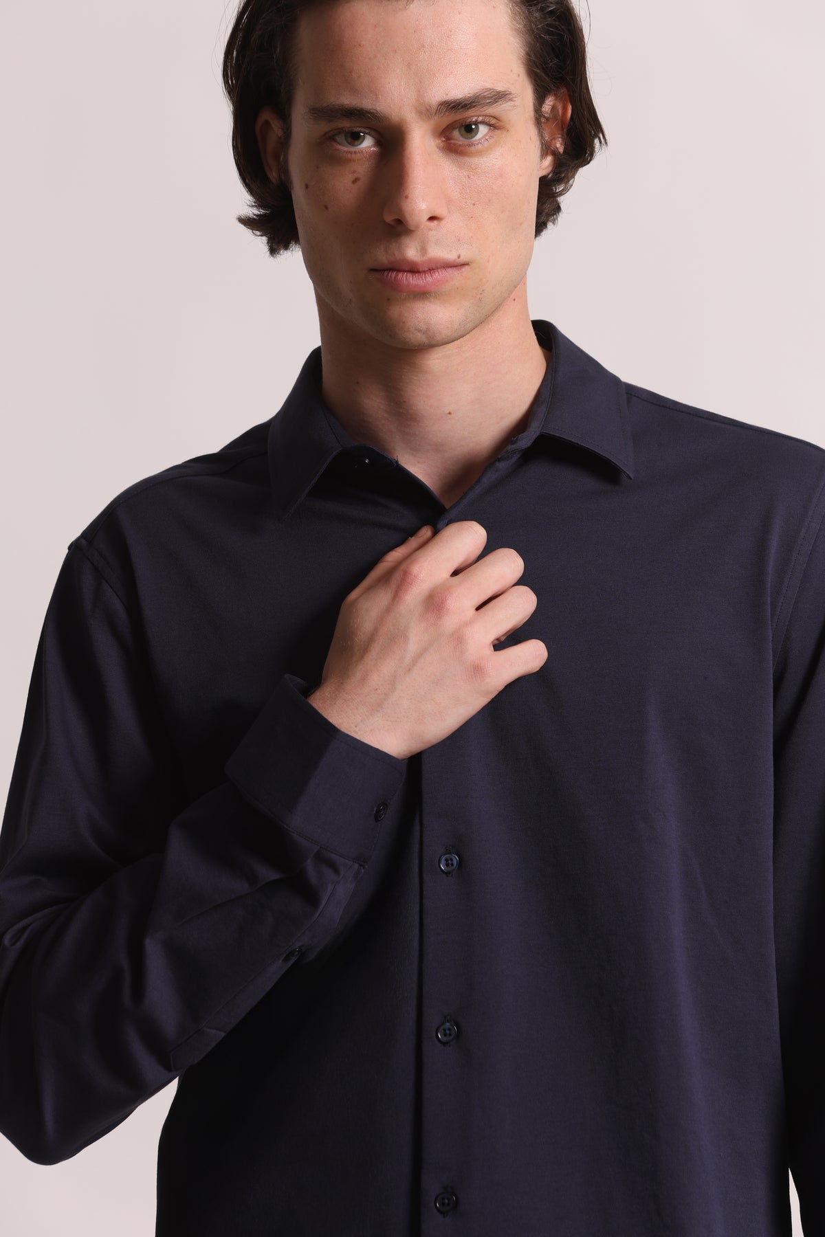 CAMICIA IN COTONE JERSEY