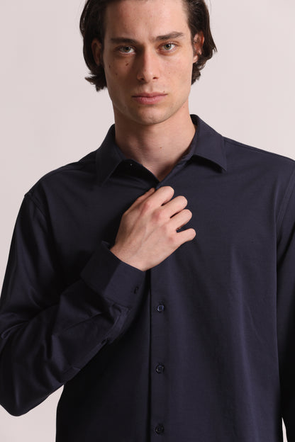 CAMICIA IN COTONE JERSEY