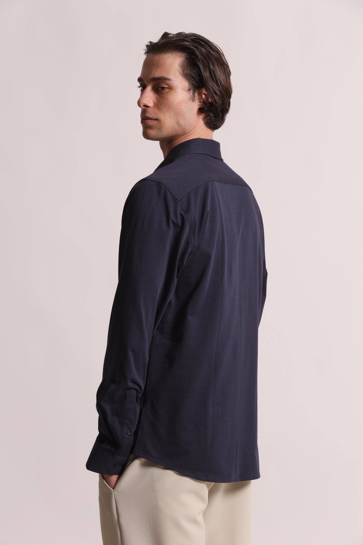 CAMICIA IN COTONE JERSEY