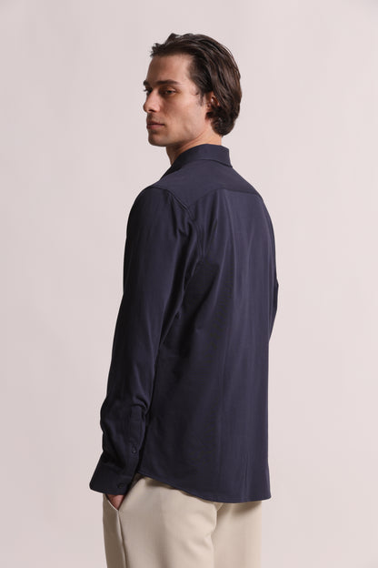 CAMICIA IN COTONE JERSEY