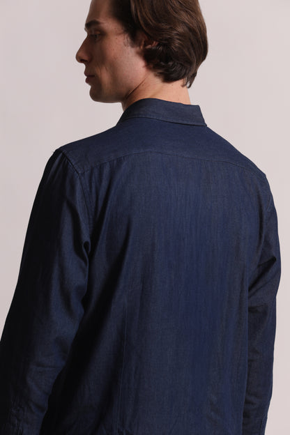 CAMICIA IN COTONE CHAMBRAY