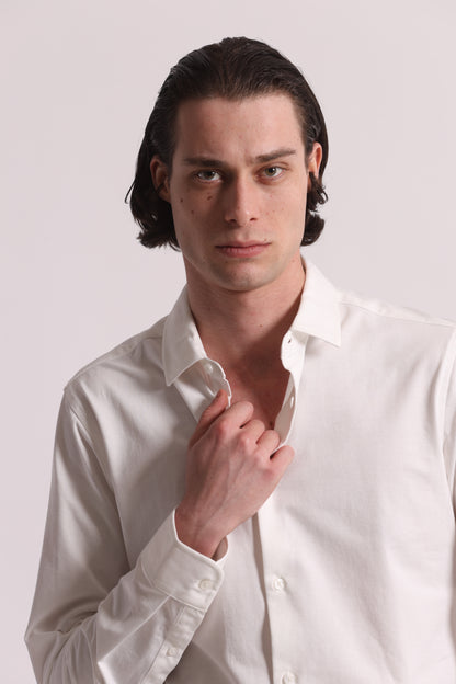 CAMICIA IN TINTA UNITA