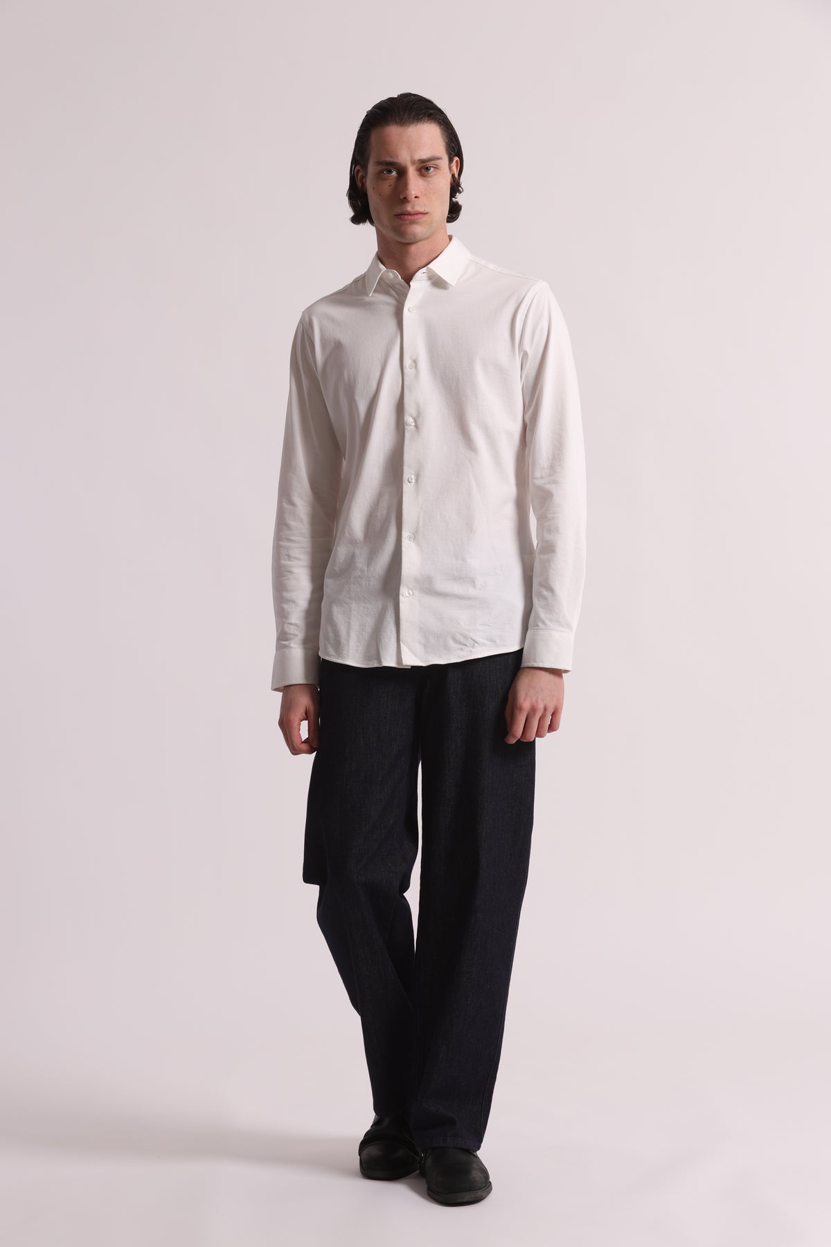 CAMICIA IN TINTA UNITA