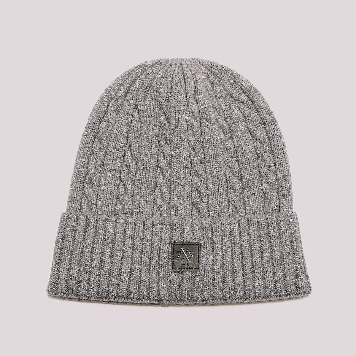 BERRETTO BASIC IN MAGLIA CON TRECCE