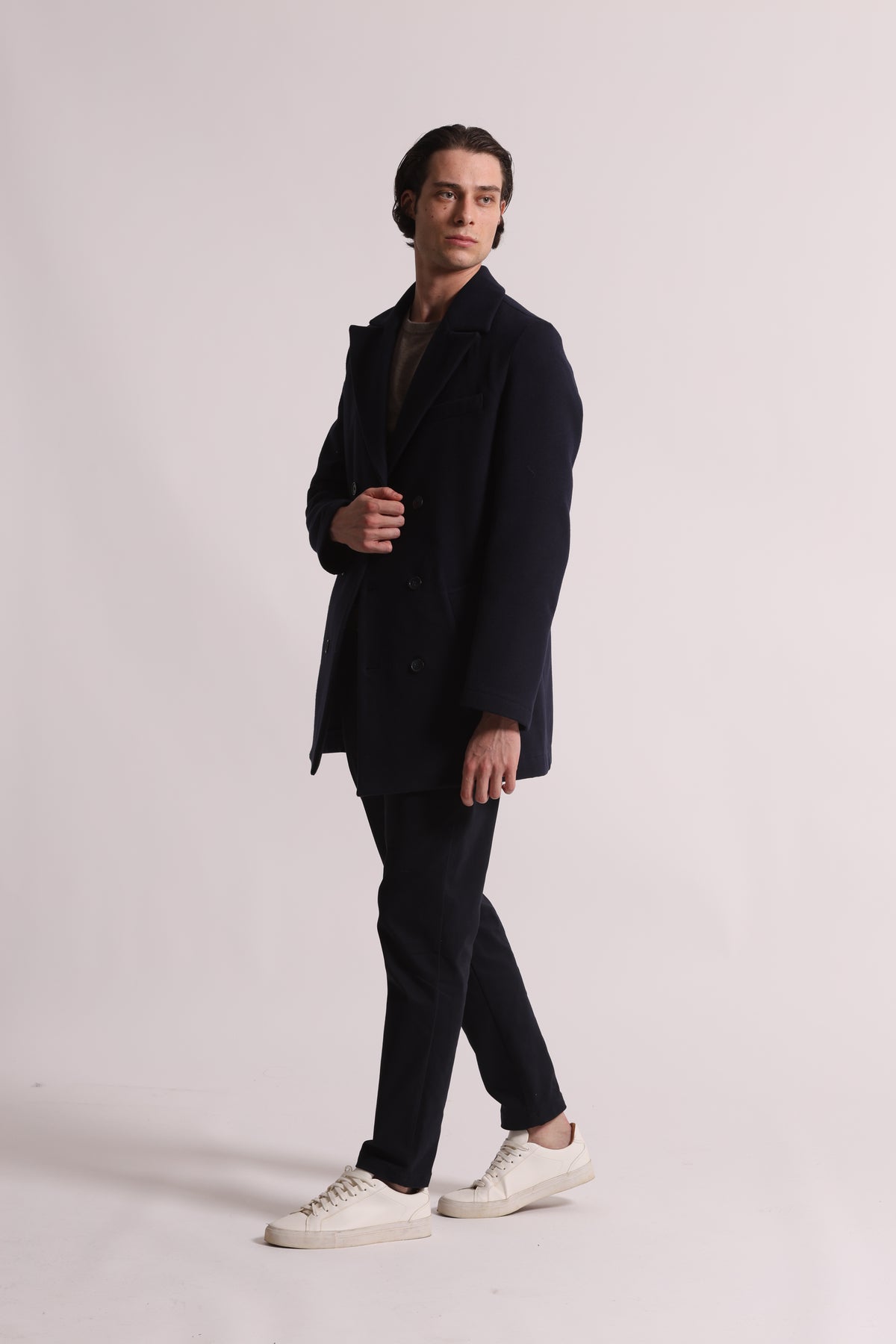 PANTALONI IN GABARDINA DI COTONE