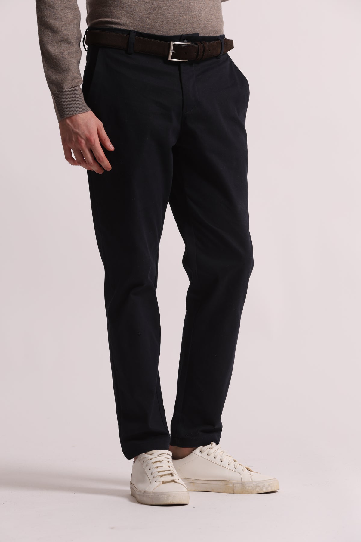 PANTALONI IN GABARDINA DI COTONE