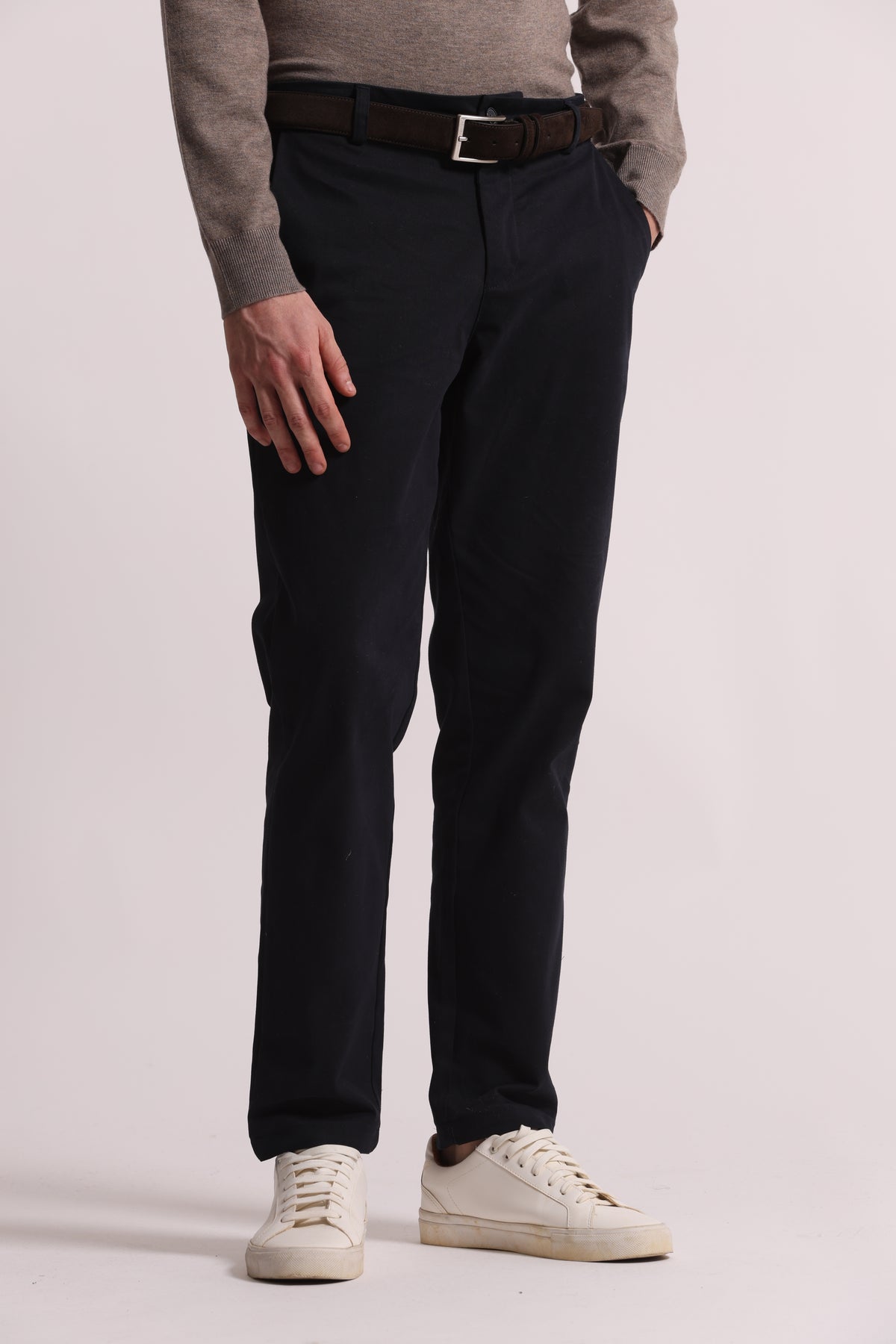 PANTALONI IN GABARDINA DI COTONE