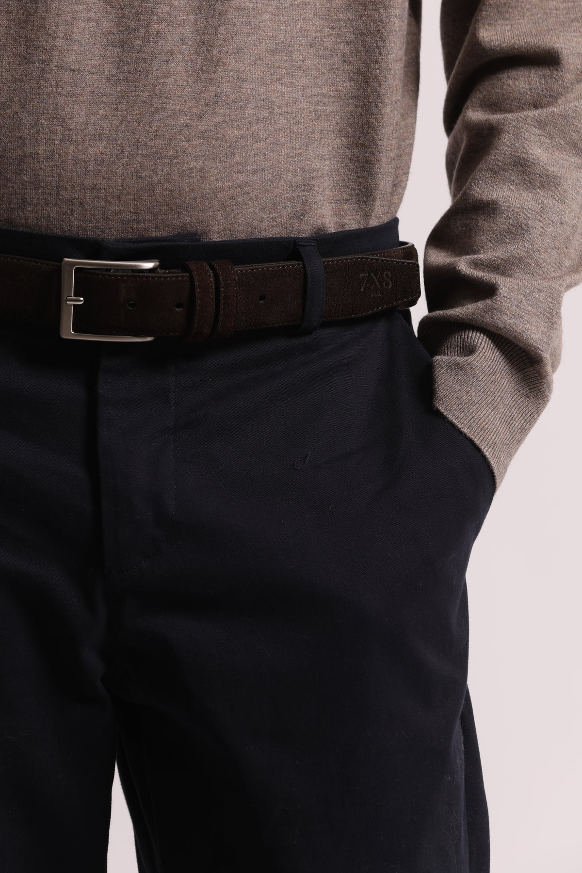 PANTALONI IN GABARDINA DI COTONE