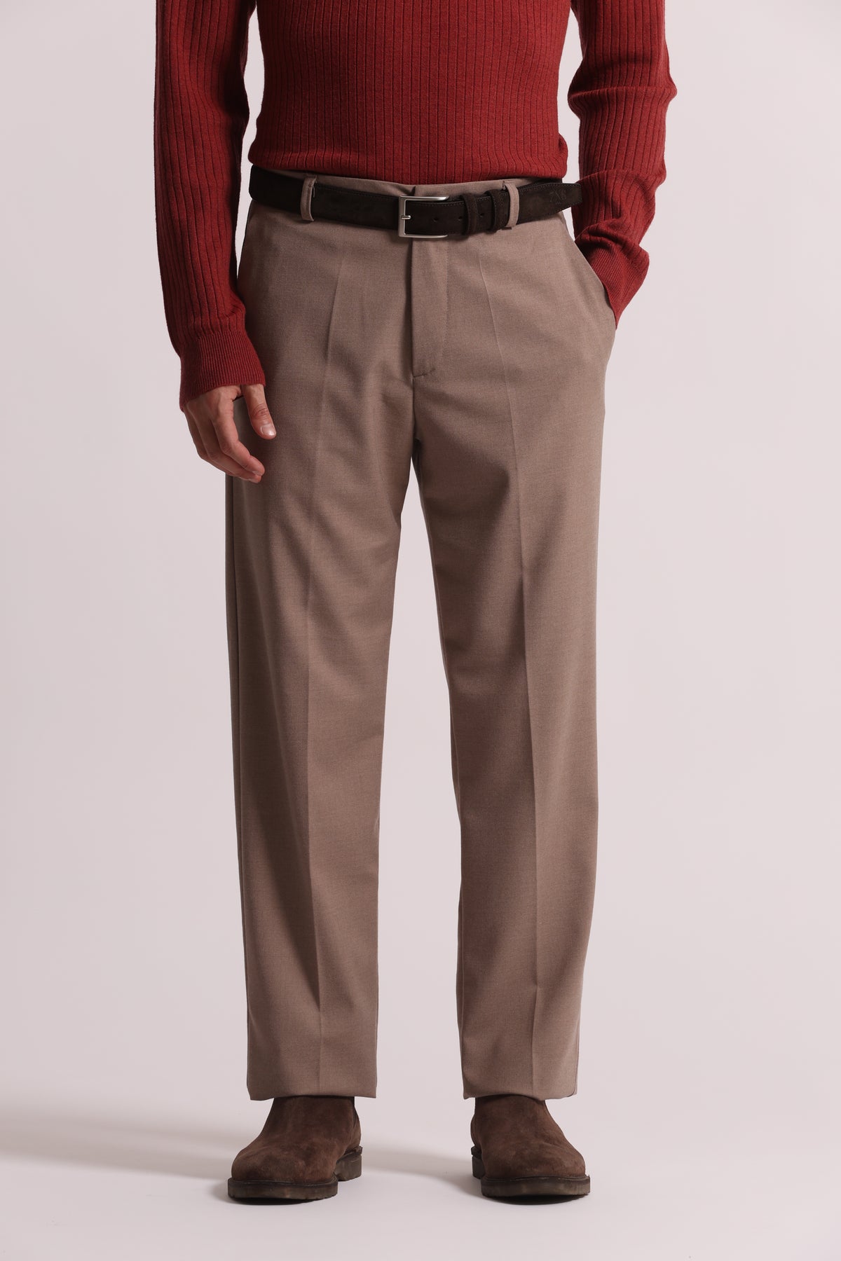 PANTALONI CLASSICO IN FLANELLA