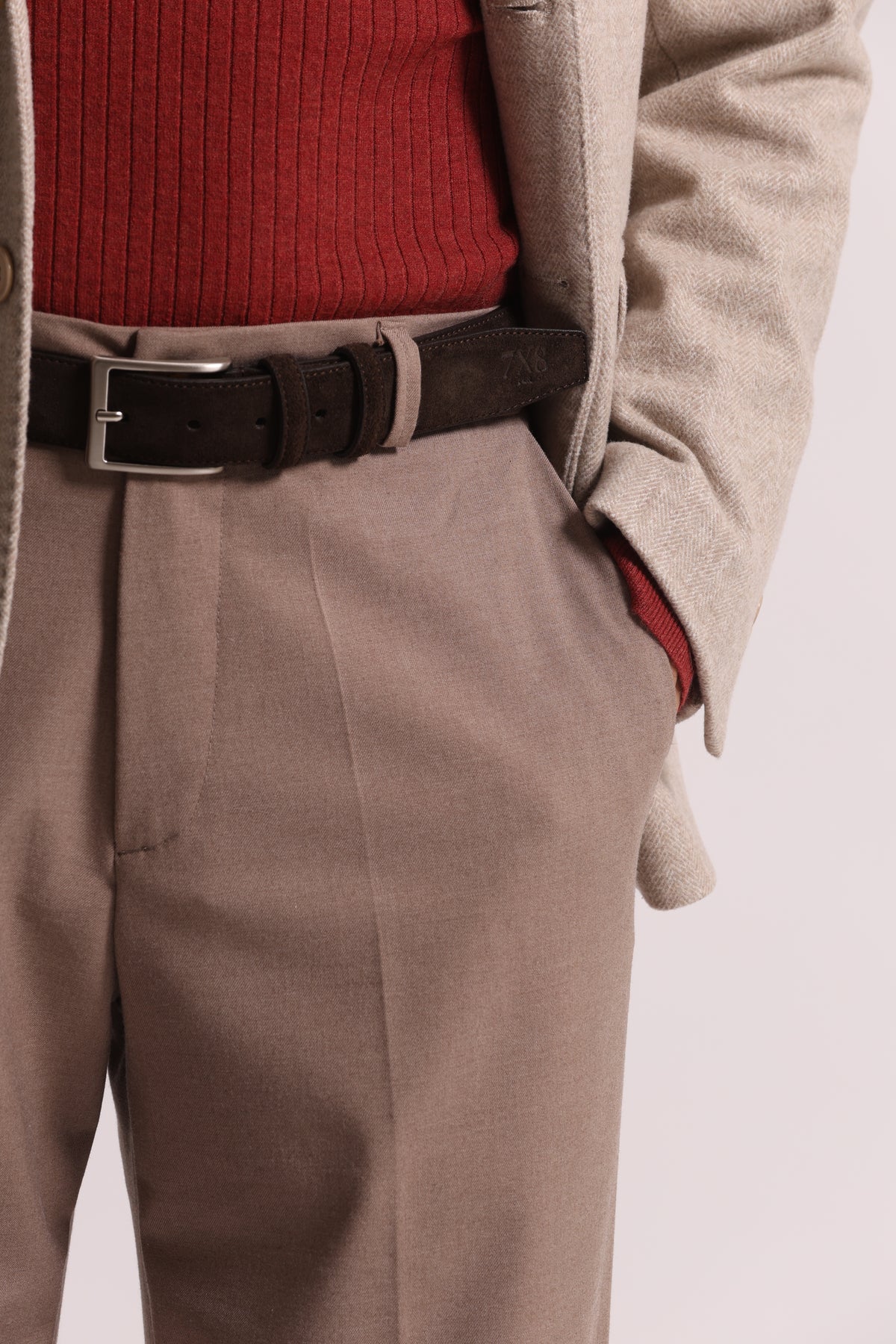 PANTALONI CLASSICO IN FLANELLA