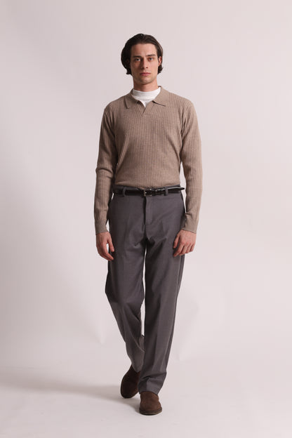 PANTALONI CLASSICO IN FLANELLA